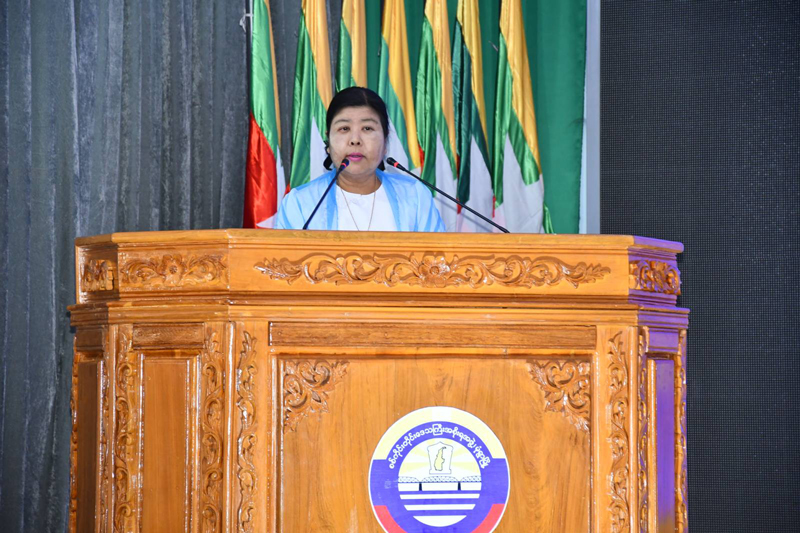 စစ်ကိုင်းတိုင်းဒေသကြီး ဝန်ကြီးချုပ် ဦးမြတ်ကျော် နိုင်ငံ့စီးပွားမြှင့်တင်ရေးရန်ပုံငွေ အစီအစဉ်၏ လုပ်ငန်းများ ဖွံ့ဖြိုးတိုးတက်ရေး ညှိနှိုင်းအစည်းအဝေး တက်ရောက်