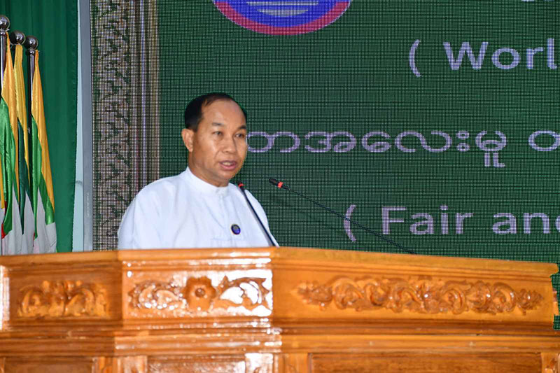 မုံရွာမြို့၌ ကမ္ဘာ့စားသုံးသူအခွင့်အရေးများနေ့ အထိမ်းအမှတ်အခမ်းအနား ကျင်းပ