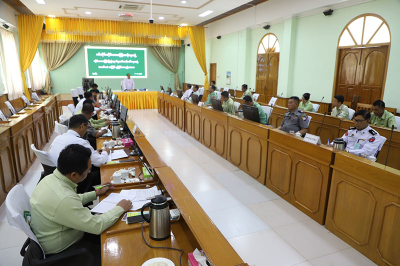စစ်ကိုင်းတိုင်းဒေသကြီး ပြည်သူ့စစ်မှုထမ်းဆင့်ခေါ်ရေးအဖွဲ့ (တတိယအကြိမ်) လုပ်ငန်းညှိနှိုင်း အစည်းအဝေး ကျင်းပ