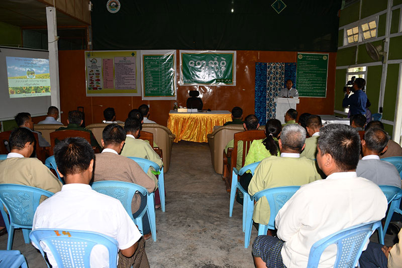 စစ်ကိုင်းတိုင်းဒေသကြီး ဝန်ကြီးချုပ် ဦးမြတ်ကျော် ကလေးခရိုင်၊ ကလေးမြို့၌ စိုက်ပျိုးမွေးမြူ ရေးလုပ်ငန်း ကြီးကြပ်မှုကော်မတီအဖွဲ့ဝင်များနှင့် တွေ့ဆုံပွဲအခမ်းအနား တက်ရောက်