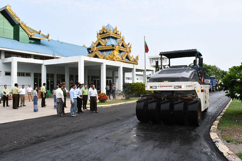 စစ်ကိုင်းတိုင်းဒေသကြီး ဝန်ကြီးချုပ် ဦးမြတ်ကျော် မုံရွာမြို့စုပေါင်းသန့်ရှင်းရေးလုပ်ငန်းများ ဆောင်ရွက်နေမှုနှင့် ဒေသဖွံ့ဖြိုးရေးဆောင်ရွက်နေမှုများ ကြည့်ရှု