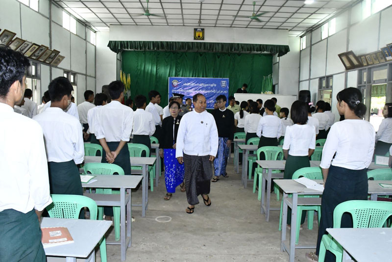 စစ်ကိုင်းတိုင်း‌ကြီးအစိုးရအဖွဲ့၏ ကြီးကြပ်မှုဖြင့် ဥပဒေအသိပညာပြန့်ပွားရေးသင်တန်း ဖွင့်လှစ်