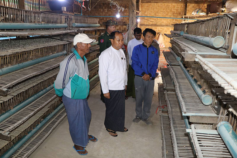 စစ်ကိုင်းတိုင်းဒေသကြီး ဝန်ကြီးချုပ် ဦးမြတ်ကျော် မုံရွာမြို့နယ်အတွင်းရှိ စိုက်ပျိုးရေး၊ မွေးမြူရေးလုပ်ငန်းများ ဆောင်ရွက်နေမှု လိုက်လံကြည့်ရှုစစ်ဆေး
