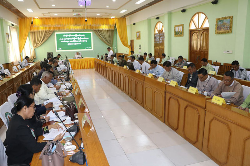 စစ်ကိုင်းတိုင်းဒေသကြီး ဝန်ကြီးချုပ် ဦးမြတ်ကျော် (၇၈)နှစ်မြောက် ပြည်ထောင်စုနေ့အခမ်းအနားကျင်းပနိုင်ရေး ညှိနိုင်းအစည်းအဝေး တက်ရောက်