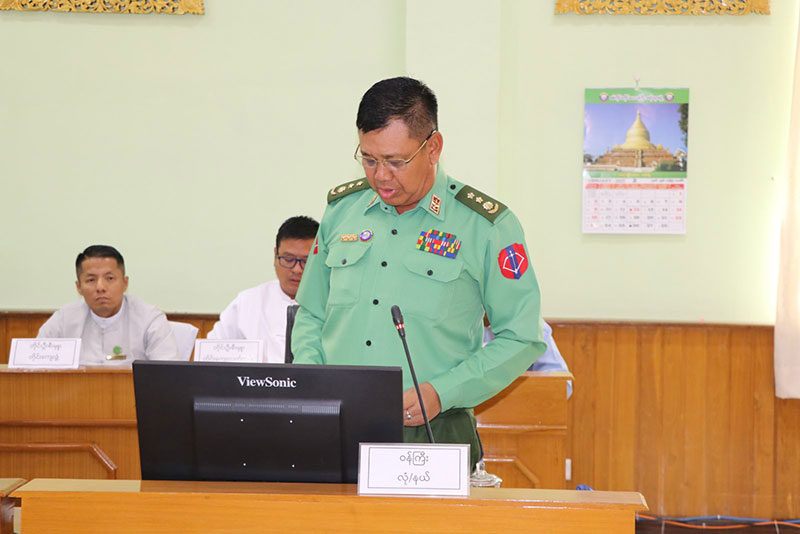 စစ်ကိုင်းတိုင်းဒေသကြီး မြေပြင်ကွင်းဆင်းစာရင်းကောက်ယူရေးဆိုင်ရာ ကိစ္စရပ်များ၊ မဲစာရင်းမှန်ကန်စေရေးကိစ္စရပ်များ လုပ်ငန်းညှိနှိုင်းအစည်းအဝေး(၁/၂၀၂၅)ကျင်းပ