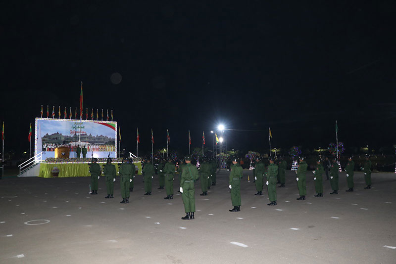 စစ်ကိုင်းတိုင်းဒေသကြီး၊ မုံရွာမြို့၌  (၇၈)နှစ် မြောက်၊ ပြည်ထောင်စုနေ့ အလံတင်အခမ်းအနား၊ သဝဏ်လွှာဖတ်ကြားခြင်း အခမ်းအနား ကျင်းပ