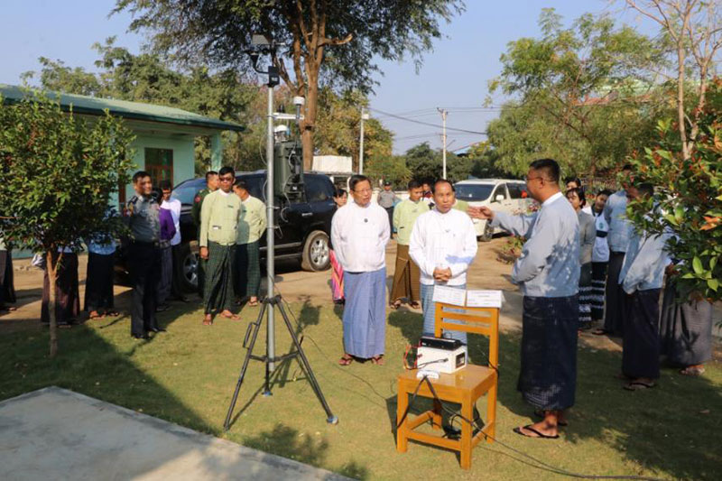 စစ်ကိုင်းတိုင်းဒေသကြီး ဝန်ကြီးချုပ် ဦးမြတ်ကျော် ပတ်ဝန်းကျင်ထိန်းသိမ်းရေးဆိုင်ရာ မွမ်းမံသင်တန်း အမှတ်စဉ်(၁/၂၀၂၅)သင်တန်းဆင်းပွဲ တက်ရောက်