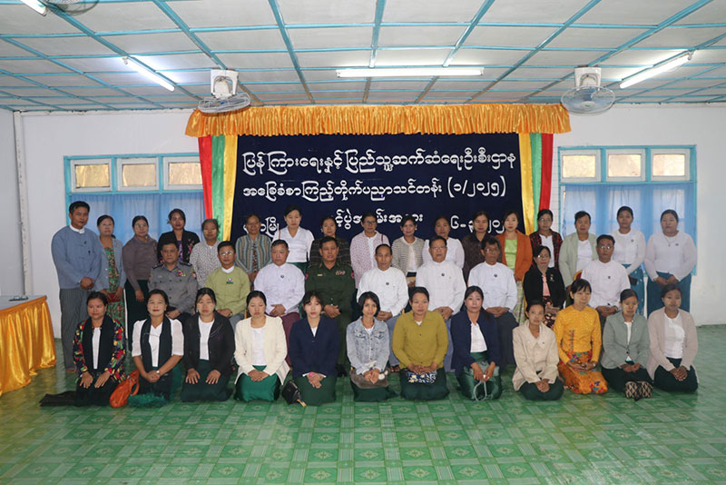 စစ်ကိုင်းတိုင်းဒေသကြီး ဝန်ကြီးချုပ် ဦးမြတ်ကျော် အခြေခံစာကြည့်တိုက်ပညာ သင် တန်းဖွင့်ပွဲ တက်ရောက်