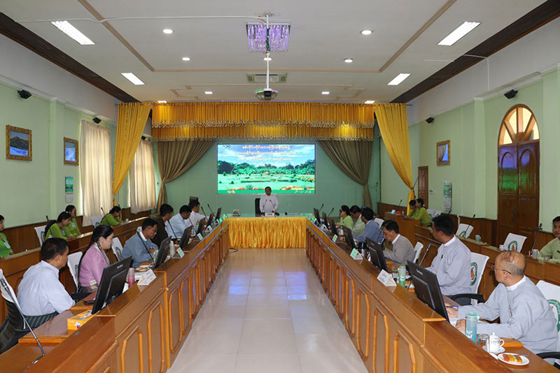 စစ်ကိုင်းတိုင်းဒေသကြီး ဒေသဆိုင်ရာခရီးသွားလုပ်ငန်းကော်မတီ၏ (၃/၂၀၂၅)ညှိနှိုင်း အစည်း အဝေး ကျင်းပ