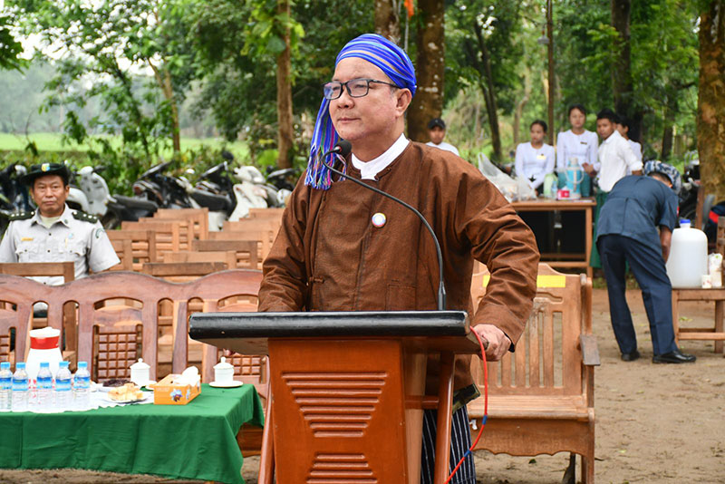 ဟုမ္မလင်းမြို့၌ မိုးရာသီသစ်ပင်စိုက်ပျိုးပွဲတော်ကျင်းပ