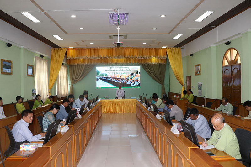 စစ်ကိုင်းတိုင်းဒေသကြီး ဝန်ကြီးချုပ် ဦးမြတ်ကျော် တိုင်းဒေသကြီး ဒေသဆိုင်ရာခရီးသွား လုပ်ငန်းကော်မတီ(၅/၂၀၂၅) အစည်းအဝေး တက်ရောက်