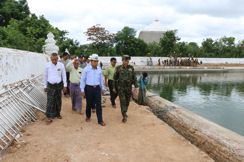 စစ်ကိုင်းတိုင်းဒေသကြီး ဝန်ကြီးချုပ် ဦးမြတ်ကျော် စစ်ကိုင်းမြို့ ကောင်းမှုတော်စေတီမြတ်ကြီးနှင့် ဆွမ်းဦးပုညရှင်စေတီတော်ကြီး ပြုပြင် မွမ်းမံရန် မြို့မိမြို့ဖများ၊ ဂေါပက အဖွဲ့ဉက္ကဌ၊ အဖွဲ့ဝင်များနှင့် ညှိနှိုင်းအစည်း အဝေးများ တက်ရောက်