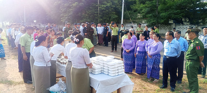 အပူပိုင်းဒေသ စိမ်းလန်းစိုပြေရေးအစီအစဉ်ဖြင့် စစ်ကိုင်းတိုင်းဒေသကြီး မုံရွာမြို့နှင့် ယင်းမာပင်မြို့နယ်တို့တွင် စုပေါင်းသစ်ပင်စိုက်ပျိုးပွဲများကျင်းပ