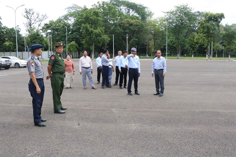 စစ်ကိုင်းတိုင်းဒေသကြီး ဝန်ကြီးချုပ် ဦးမြတ်ကျော် မုံရွာမြို့စုပေါင်းသန့်ရှင်းရေး လုပ်ငန်းများဆောင် ရွက်နေမှုနှင့် မြို့ဖွံ့ဖြိုးရေးလုပ်ငန်းများဆောင်ရွက်‌‌နေမှုလိုက်လံကြည့်ရှု