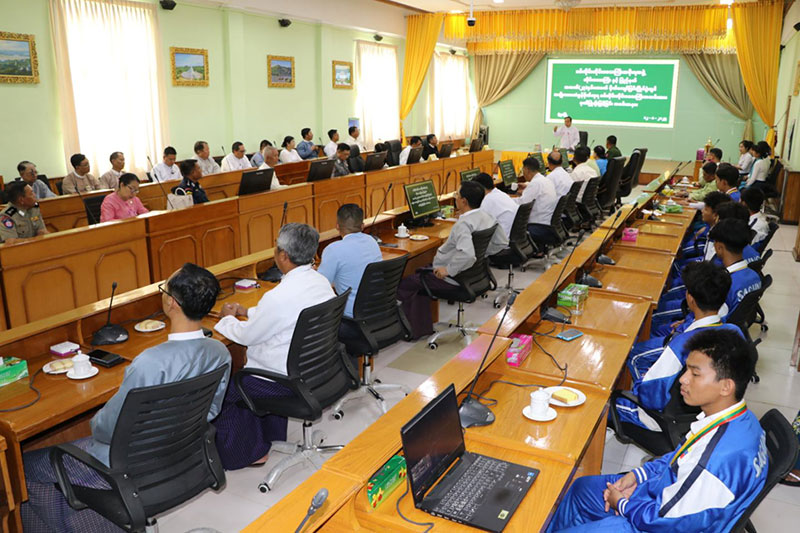 စစ်ကိုင်းတိုင်းဒေသကြီး ဝန်ကြီးချုပ် ဦးမြတ်ကျော် ၂၀၂၅-ခုနှစ်၊ အပြည်ပြည်ဆိုင်ရာ လူငယ်များနေ့ အခမ်းအနား တက်ရောက်