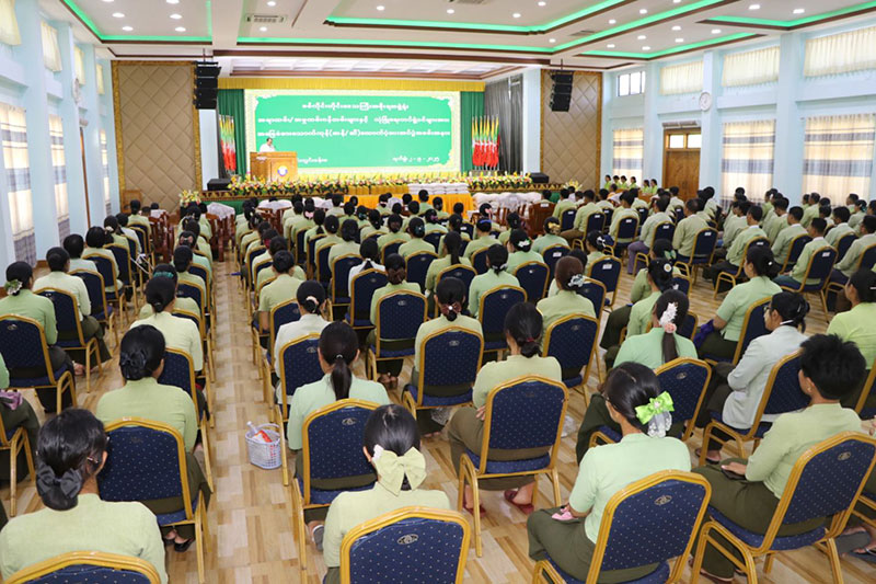 စစ်ကိုင်းတိုင်းဒေသကြီး ဝန်ကြီးချုပ် ဦးမြတ်ကျော် ၂၀၂၅-ခုနှစ်၊ ပါတီစုံဒီမိုကရေစီ အထွေထွေ ရွေးကောက်ပွဲ အောင်မြင်စွာကျင်းပနိုင်ရေးလုပ်ငန်းညှိနှိုင်းအစည်းအဝေးတက်ရောက်