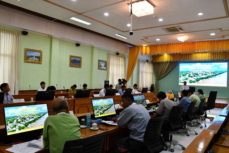 စစ်ကိုင်းတိုင်းဒေသကြီး ဝန်ကြီးချုပ် ဦးမြတ်ကျော် တိုင်းဒေသကြီး ဒေသဆိုင်ရာခရီးသွား လုပ်ငန်းကော်မတီ (၈/၂၀၂၅)အစည်းအဝေး တက်ရောက်