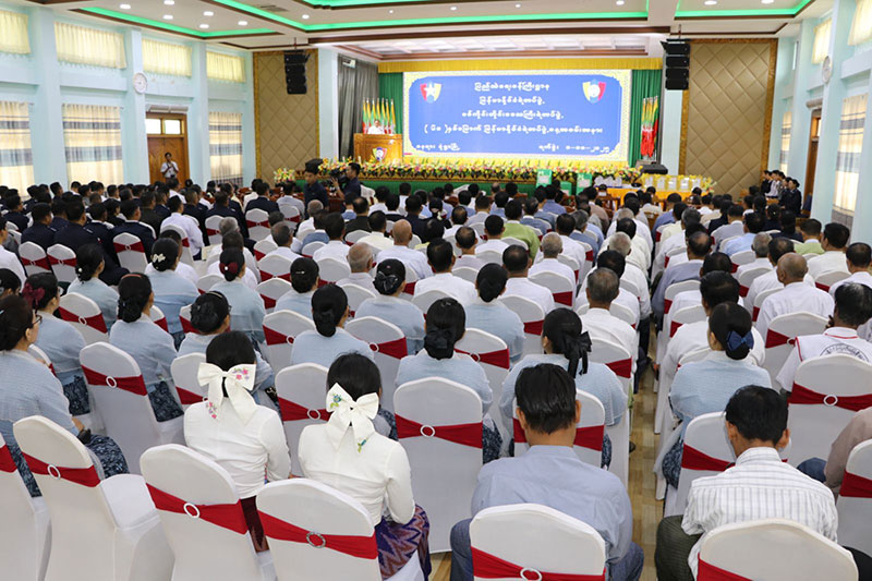 စစ်ကိုင်းတိုင်းဒေသကြီး ဝန်ကြီးချုပ် ဦးမြတ်ကျော် (၆၁)နှစ်မြောက် မြန်မာနိုင်ငံရဲတပ်ဖွဲ့ နေ့အခမ်းအနားနှင့် ကျောင်းပြင်ပ ပညာရေး ဖွင့်ပွဲ အခမ်းအနားများ တက်ရောက်