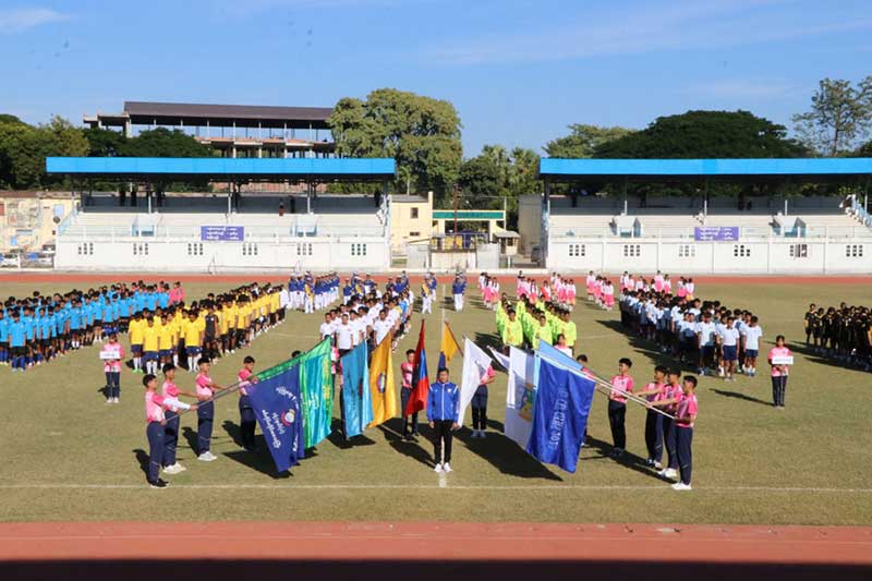 စစ်ကိုင်းတိုင်းဒေသကြီး ဝန်ကြီးချုပ် ဦးမြတ်ကျော် ၂၀၂၅ ခုနှစ်၊ဒီဇင်ဘာအားကစားလ တိုင်းဒေသကြီး အစိုးရအဖွဲ့  ဝန်ကြီးချုပ်ဖလား ဝန်ကြီးဌာနပေါင်းစုံနှင့် တက္ကသိုလ်/ဒီဂရီကောလိပ်ပေါင်းစုံ အားကစားပြိုင်ပွဲများ ဖွင့်ပွဲအခမ်းအနား တက်ရောက်