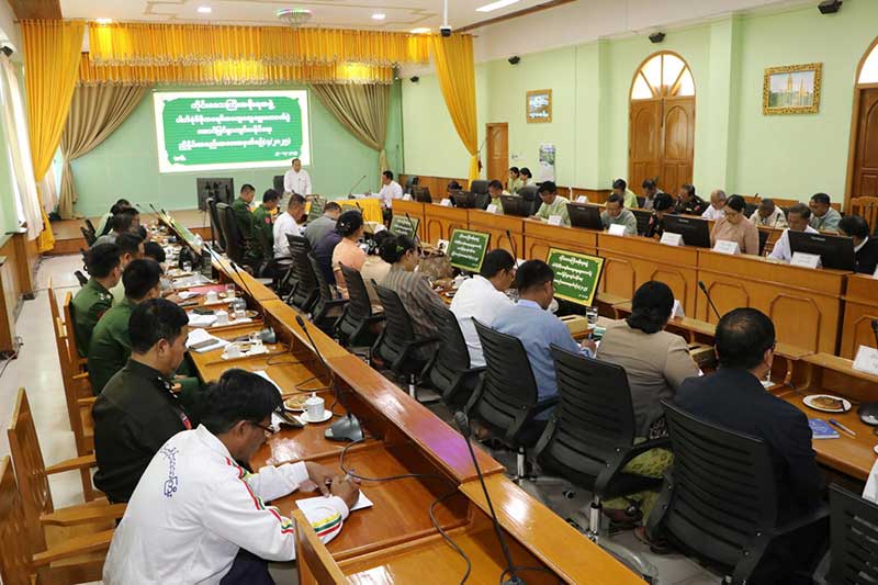 စစ်ကိုင်းတိုင်းဒေသကြီး ဝန်ကြီးချုပ် ဦးမြတ်ကျော် ၂၀၂၅ခုနှစ်၊ ပါတီစုံဒီမိုကရေစီအထွေထွေရွေး ကောက်ပွဲ  တတိယအကြိမ် မဲစာရင်းများ ကြေညာထားရှိမှု ကြည့်ရှု၊  အသိပညာပေးလက်ကမ်းစာစောင်များ၊ စတစ်ကာများဖြန့်ဝေ၊အထွေထွေ ရွေးကောက်ပွဲအောင်မြင်စွာကျင်းပနိုင်ရေးလုပ်ငန်းညှိနှ