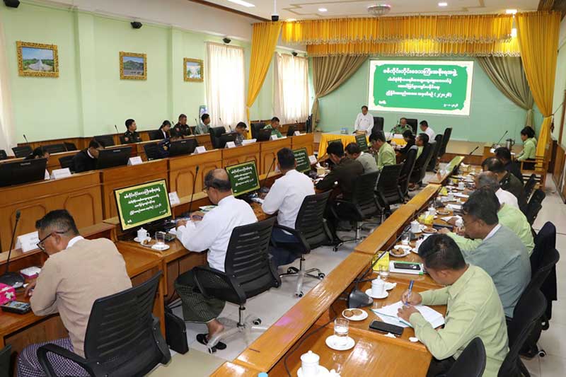 စစ်ကိုင်းတိုင်းဒေသကြီး ဝန်ကြီးချုပ် ဦးမြတ်ကျော် ပါတီစုံဒီမိုကရေစီအထွေ ထွေရွေးကောက်ပွဲ အပိုင်း(၂)အောင်မြင်စွာကျင်းပနိုင်ရေး ညှိနှိုင်းအစည်းအဝေး (၂/၂၀၂၆) နှင့် ၂၀၂၆-ခုနှစ်၊ (၇၈)နှစ်မြောက် လွတ်လပ်ရေးနေ့ အထိမ်းအမှတ် ဂုဏ်ပြုညစာစားပွဲ အခမ်းအနား တက်ရောက်