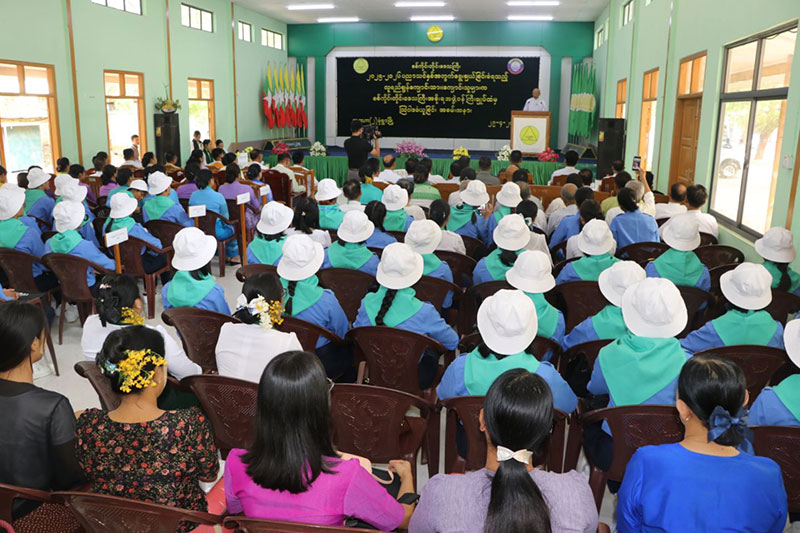 စစ်ကိုင်းတိုင်းဒေသကြီး အစိုးရအဖွဲ့နှင့် ဌာနဆိုင်ရာများ၊ အလှူရှင်များ  ဆွမ်းဆန်စိမ်းများနှင့် လှူဖွယ်ဝတ္ထု ပစ္စည်းများလောင်းလှူပွဲနှင့် ၁၃၈၈-ခုနှစ်၊ ကဆုန်လပြည့် ညောင်ရေသွန်းလောင်းပူဇော် ခြင်း အခမ်းအနားများ ကျင်းပ