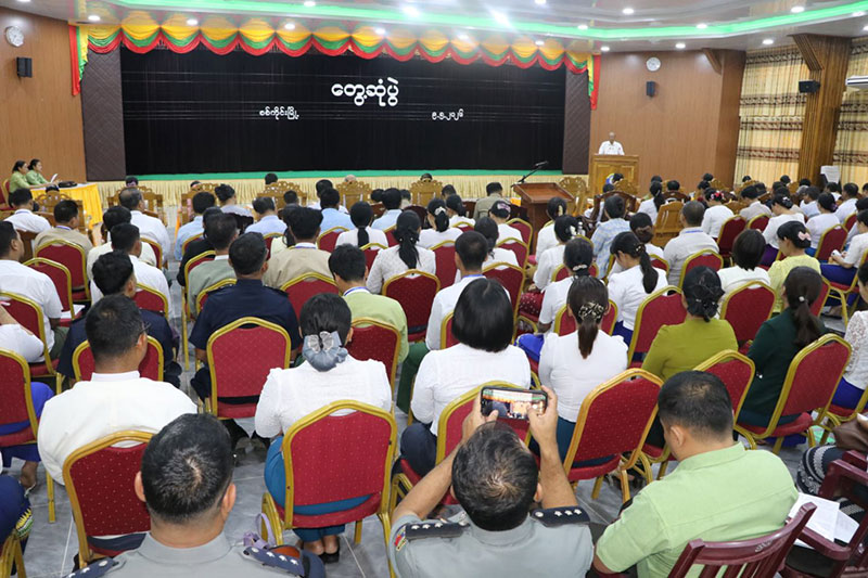 စစ်ကိုင်းတိုင်းဒေသကြီး ဝန်ကြီးချုပ် ဦးကိုလေး စစ်ကိုင်းမြို့ပေါ်ရှိ အခြေခံပညာကျောင်းများ၊ ဘုန်းတော်ကြီးသင်ပညာရေးကျောင်းများရှိ တာဝန်ရှိသူများ၊ ခရိုင်/မြို့နယ်အဆင့် ဌာနဆိုင်ရာများနှင့် တွေ့ဆုံ၊ MSME လုပ် ငန်းများ ဆောင်ရွက်နေမှုများအား လိုက်လံကြည့်ရှု